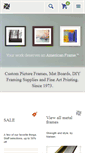 Mobile Screenshot of americanframe.com